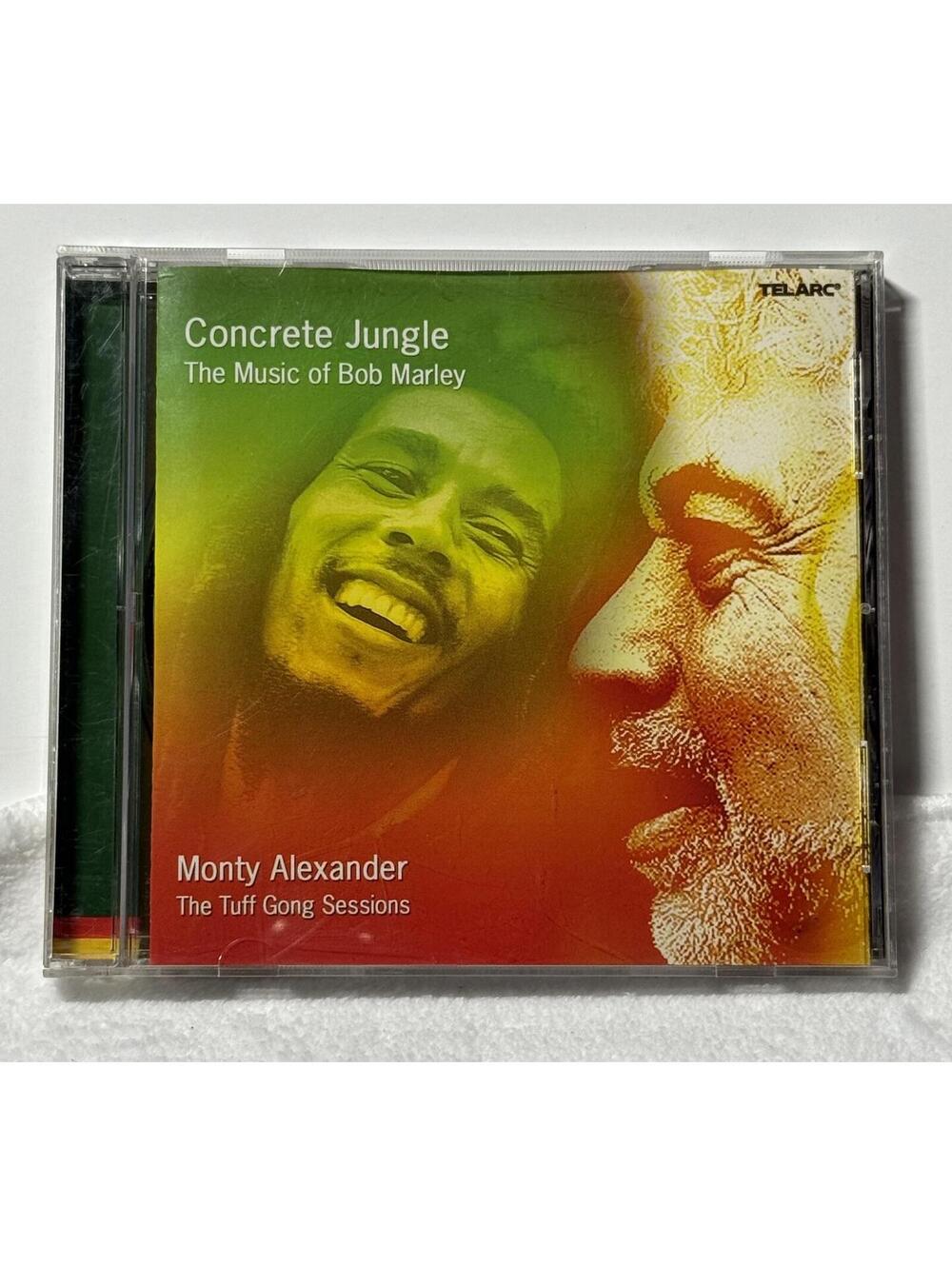 Monty Alexander Concrete Jungle The Music of Bob Marley CD Promo Jazz Reggae Alb
